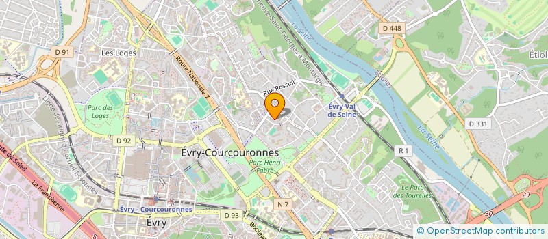 localisation de l'entreprise MONSIEUR LAURENT MALMASSON à EVRY-COURCOURONNES