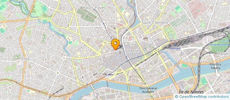 localisation de l'entreprise MONSIEUR LAURENT MALO à NANTES