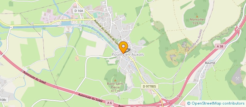 localisation de l'entreprise MONSIEUR LAURENT MANCA à POUILLY-EN-AUXOIS