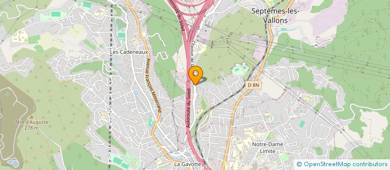 localisation de l'entreprise MONSIEUR LAURENT MANCA à SEPTEMES-LES-VALLONS