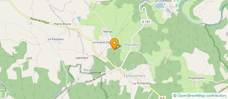 localisation de l'entreprise MONSIEUR LAURENT MANDIN à MOULINS-SUR-TARDOIRE
