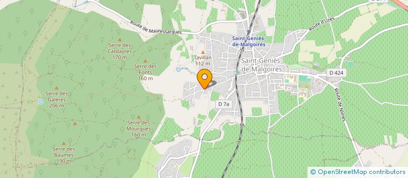 localisation de l'entreprise MONSIEUR LAURENT MANFRINI  NIMES