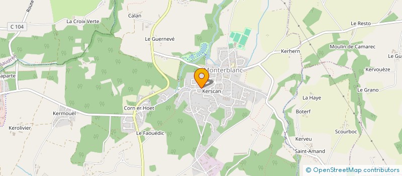 localisation de l'entreprise MONSIEUR LAURENT MANOURY à MONTERBLANC