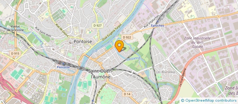 localisation de l'entreprise MONSIEUR LAURENT MANSART à SAINT-OUEN-L'AUMONE