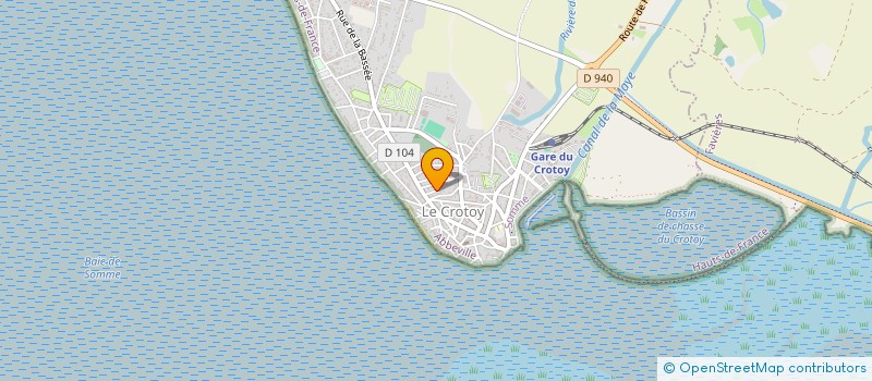 localisation de l'entreprise MONSIEUR LAURENT MAQUIGNY à LE CROTOY