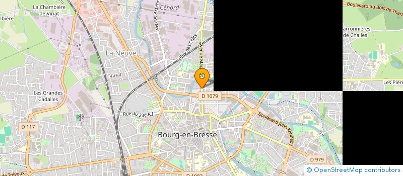 localisation de l'entreprise MONSIEUR LAURENT MARC à BOURG-EN-BRESSE