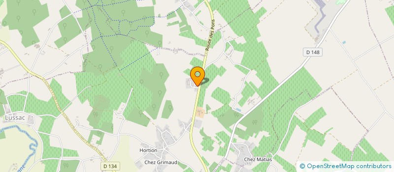 localisation de l'entreprise MONSIEUR LAURENT MARCEAU  SAINT-GERMAIN-DE-LUSIGNAN