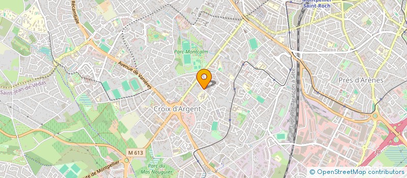 localisation de l'entreprise MONSIEUR LAURENT MARCHAND à MONTPELLIER