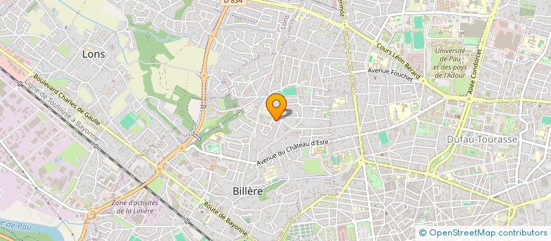 localisation de l'entreprise MONSIEUR LAURENT MARCHAND  BILLERE