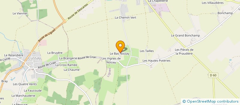 localisation de l'entreprise MONSIEUR LAURENT MARCHAND à LIGUEIL
