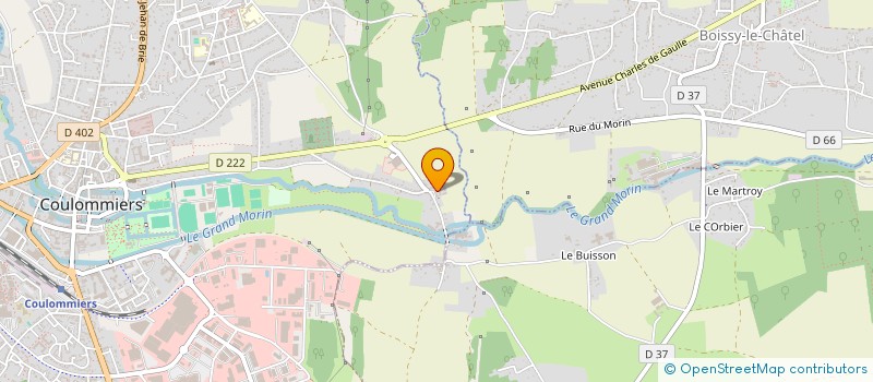 localisation de l'entreprise MONSIEUR LAURENT MARCHAND à COULOMMIERS