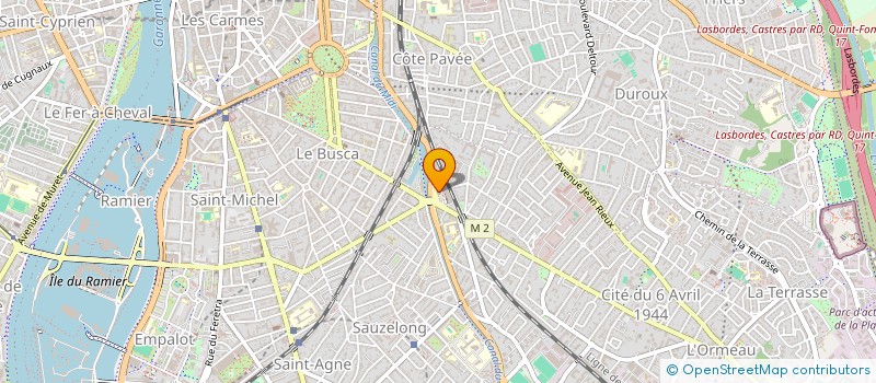 localisation de l'entreprise MONSIEUR LAURENT MARCHANDISE à TOULOUSE