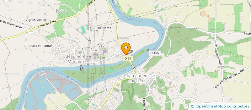 localisation de l'entreprise MONSIEUR LAURENT MARCHANDISE  BEAUMONT-MONTEUX