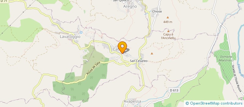 localisation de l'entreprise MONSIEUR LAURENT MARCHETTI à LAVATOGGIO