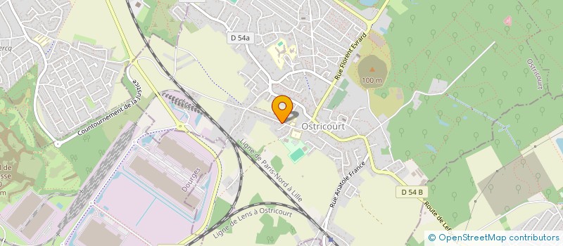 localisation de l'entreprise MONSIEUR LAURENT MARECAILLE  OSTRICOURT