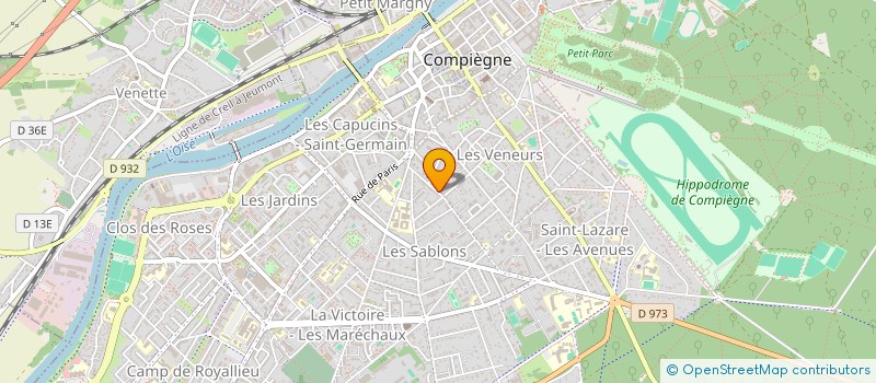 localisation de l'entreprise MONSIEUR LAURENT MARECHAL  COMPIEGNE