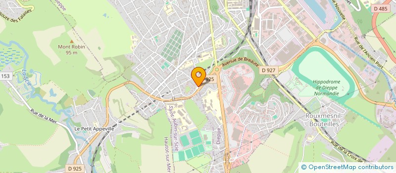 localisation de l'entreprise MONSIEUR LAURENT MARET à DIEPPE