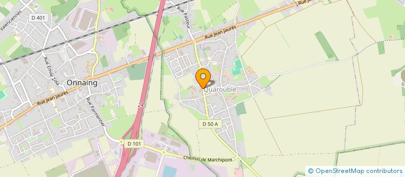 localisation de l'entreprise MONSIEUR LAURENT MARIAGE  QUAROUBLE