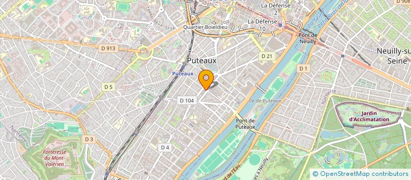 localisation de l'entreprise MONSIEUR LAURENT MARIN DUBUARD  CHANTILLY