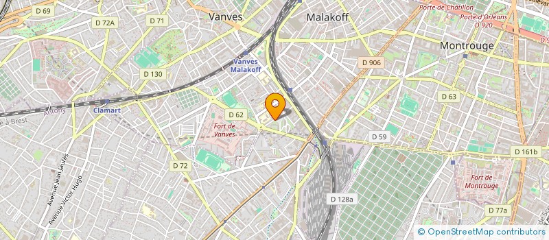 localisation de l'entreprise MONSIEUR LAURENT MARINELLI  MALAKOFF