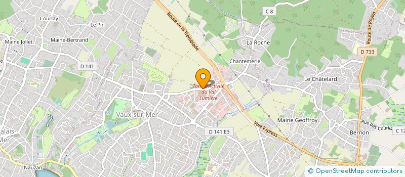 localisation de l'entreprise MONSIEUR LAURENT MARION à VAUX-SUR-MER
