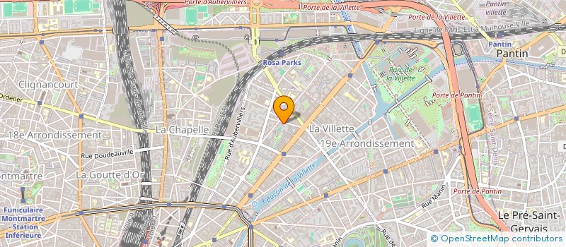 localisation de l'entreprise MONSIEUR LAURENT MARIOTTE  PARIS