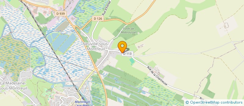 localisation de l'entreprise MONSIEUR LAURENT MARQUIS  NEUVILLE-SOUS-MONTREUIL
