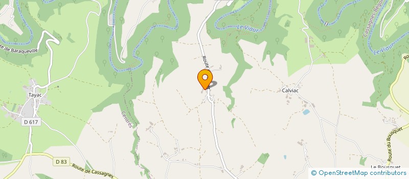 localisation de l'entreprise MONSIEUR LAURENT MARSETTI  CASSAGNES-BEGONHES