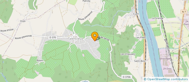 localisation de l'entreprise MONSIEUR LAURENT MARTHOURET à CHARNAS