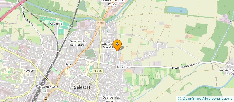 localisation de l'entreprise MONSIEUR LAURENT MARTIN  SELESTAT