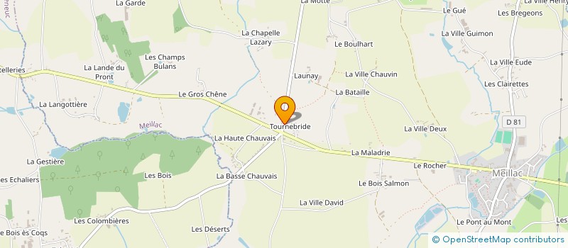 localisation de l'entreprise MONSIEUR LAURENT MARTINEZ à MEILLAC