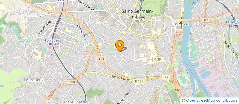 localisation de l'entreprise MONSIEUR LAURENT MARTINEZ à SAINT-GERMAIN-EN-LAYE