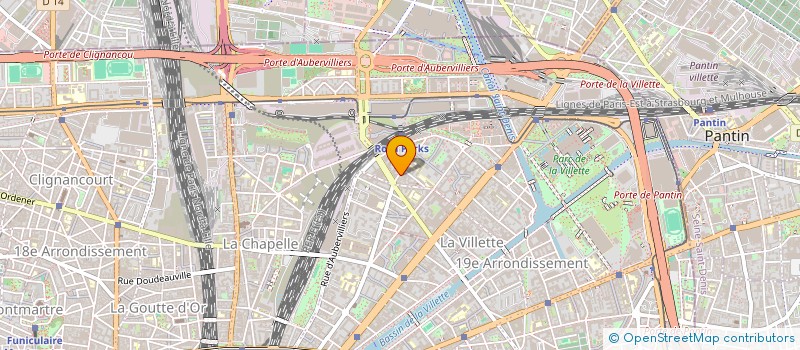 localisation de l'entreprise MONSIEUR LAURENT MARTINEZ  PARIS