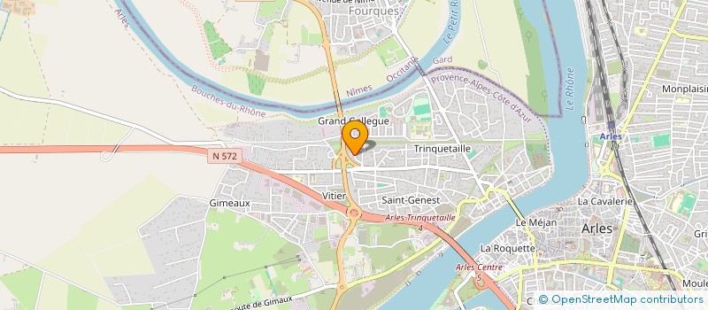 localisation de l'entreprise MONSIEUR LAURENT MARTINEZ à ARLES