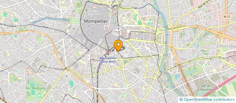 localisation de l'entreprise MONSIEUR LAURENT MARTINEZ à MONTPELLIER
