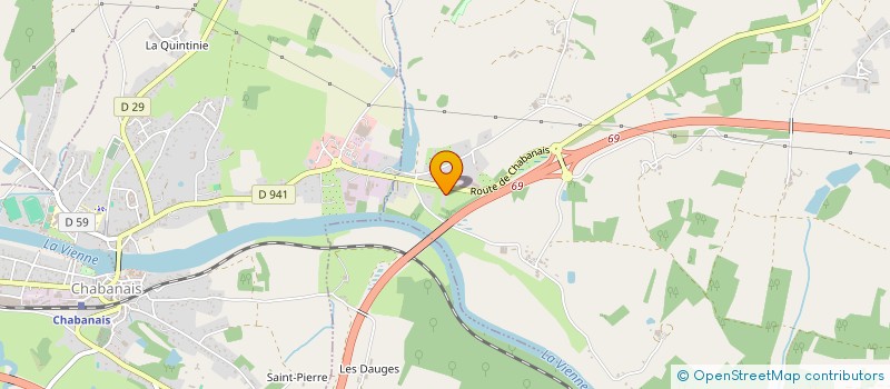 localisation de l'entreprise MONSIEUR LAURENT MARTINHO  ETAGNAC