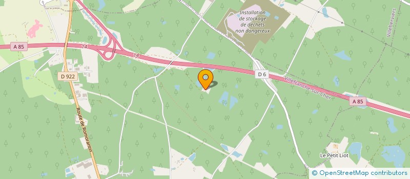 localisation de l'entreprise MONSIEUR LAURENT MARTINI  PRUNIERS EN SOLOGNE