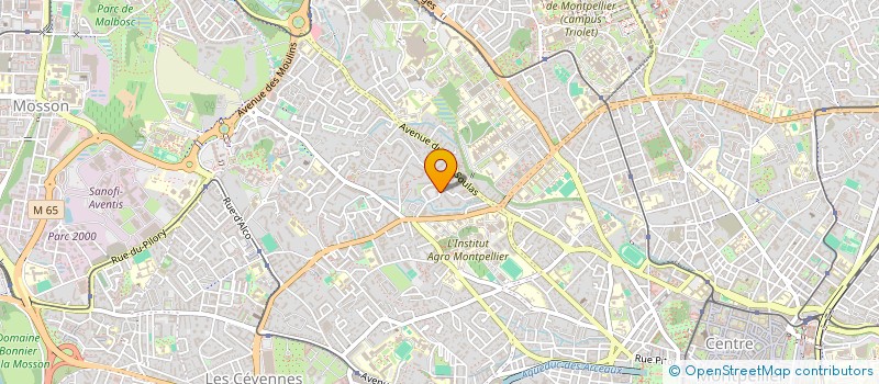 localisation de l'entreprise MONSIEUR LAURENT MARTINOLLE à MONTPELLIER