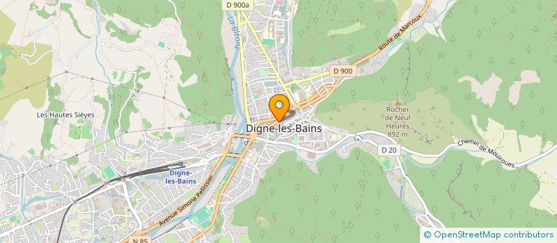 localisation de l'entreprise MONSIEUR LAURENT MARTINS à DIGNE-LES-BAINS