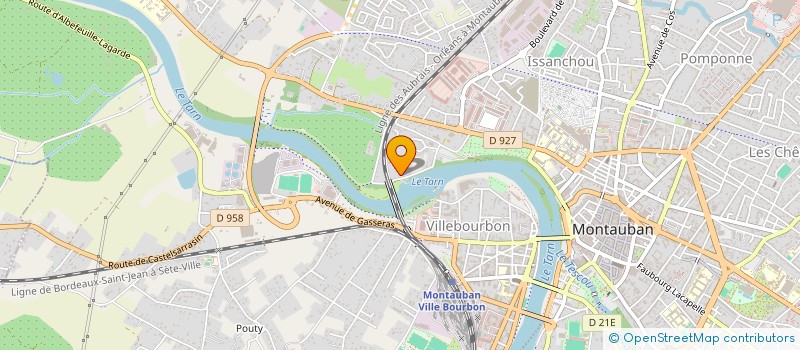 localisation de l'entreprise MONSIEUR LAURENT MARTY  MONTAUBAN