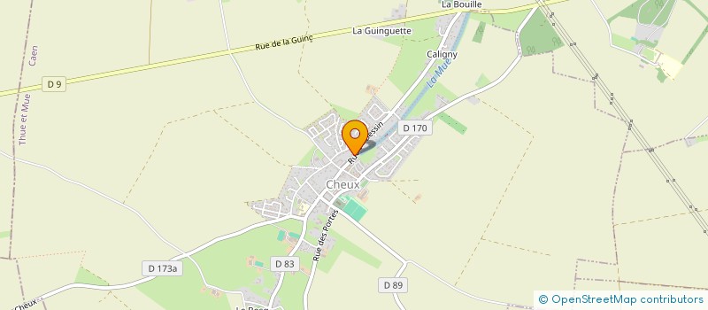 localisation de l'entreprise MONSIEUR LAURENT MARY à THUE ET MUE