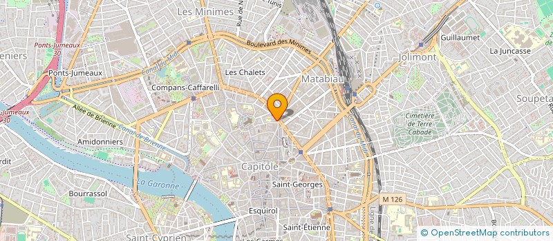 localisation de l'entreprise MONSIEUR LAURENT MASCARAS  TOULOUSE