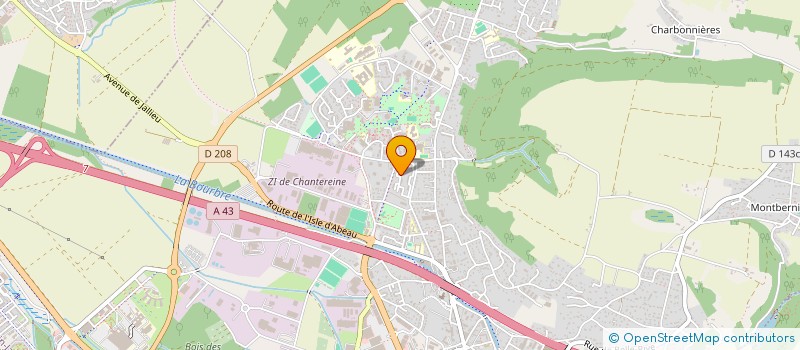 localisation de l'entreprise MONSIEUR LAURENT MASCART  BOURGOIN-JALLIEU