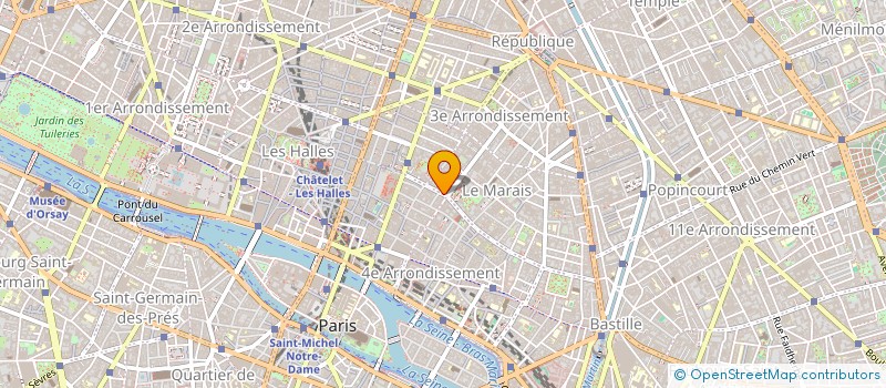 localisation de l'entreprise MONSIEUR LAURENT MASCLET  PARIS