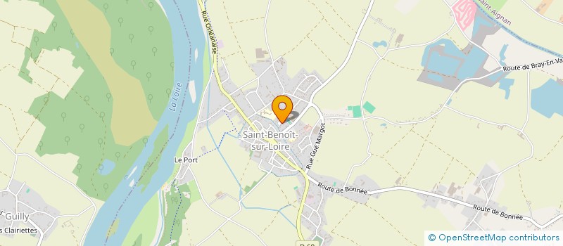 localisation de l'entreprise MONSIEUR LAURENT MASCLET à SAINT-BENOIT-SUR-LOIRE