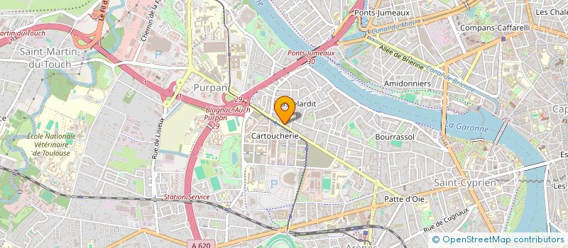 localisation de l'entreprise MONSIEUR LAURENT MASFORNE à TOULOUSE