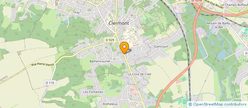 localisation de l'entreprise MONSIEUR LAURENT MASLIAH à CLERMONT