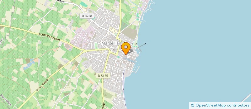 localisation de l'entreprise MONSIEUR LAURENT MASSAL à MARSEILLAN