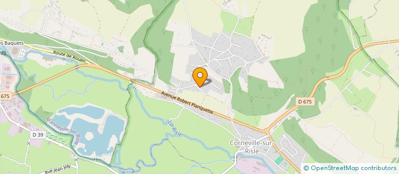 localisation de l'entreprise MONSIEUR LAURENT MASSON  CORNEVILLE-SUR-RISLE