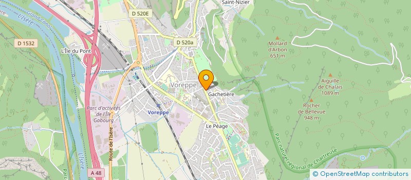 localisation de l'entreprise MONSIEUR LAURENT MATHIEU  VOREPPE